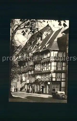 Goslar Buergerhaeuser Renaissance Markt Schieferdaechern Kat. Goslar