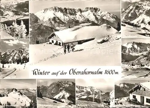 Oberahorn Rossfeld Ringstrasse Dachsteinblick Hoher Goell Kat. Feuchtwangen