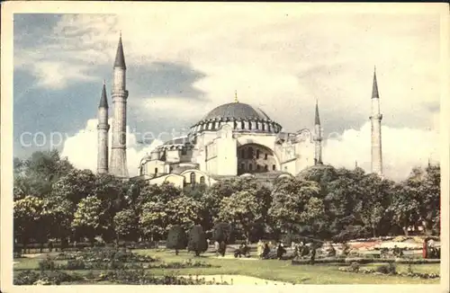 Istanbul Constantinopel Saint Sophia Museum Kat. Istanbul
