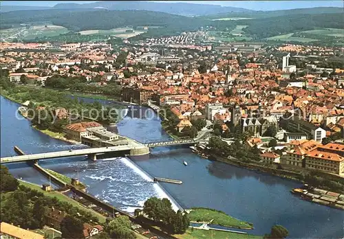 Hameln Fliegeraufnahme Kat. Hameln