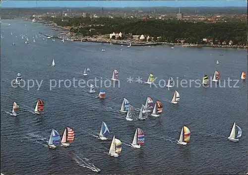 Kiel Regattastart zu Kieler Woche Kat. Kiel