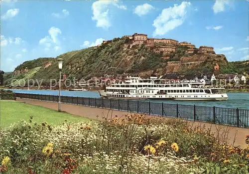 Koblenz Rhein Festung Ehrenbreitstein Kat. Koblenz