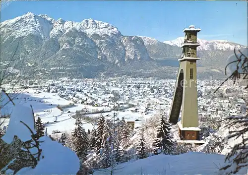 Garmisch Partenkirchen Sprungschanze Kat. Garmisch Partenkirchen