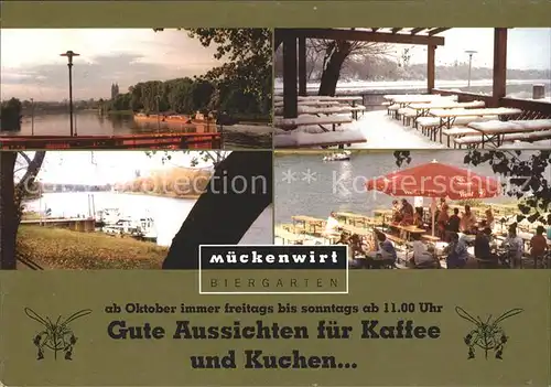 Buckau Magdeburg Mueckenwirt Biergarten / Magdeburg /Magdeburg Stadtkreis
