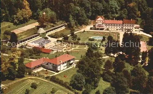 Wartenberg Oberbayern Fliegeraufnahme Klinik Sanatorium Wartenberg Kat. Wartenberg