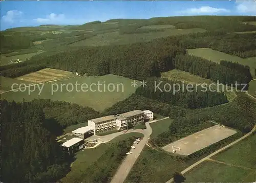 Kirchhundem Fliegeraufnahme Josef Gockeln Familienferienheim Kat. Kirchhundem Hochsauerland