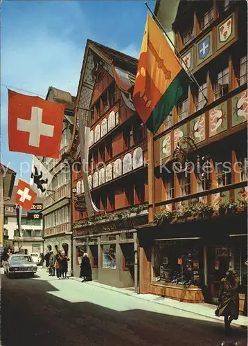 Appenzell IR Hauptgasse Kat. Appenzell