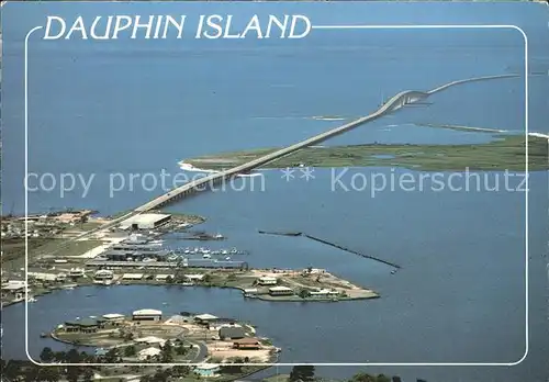 Dauphin Island Fliegeraufnahme Kat. Dauphin Island