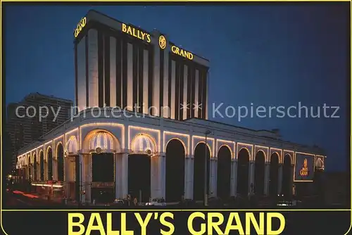 Atlantic City New Jersey Bally`s Grand Kat. Atlantic City