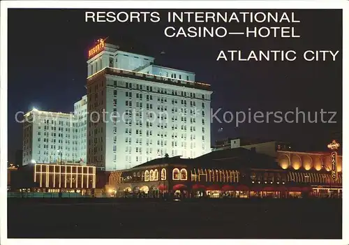Atlantic City New Jersey Casino  Hotel Kat. Atlantic City