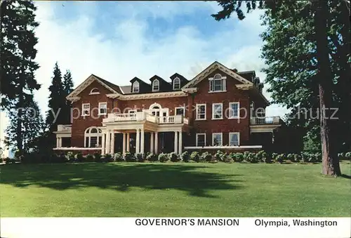 Olympia Washington Governor`s Mansion Kat. Olympia