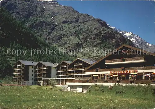 Taesch Apart Hotel Monte Rosa Kat. Taesch