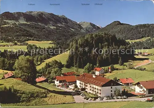 Tiefenbach Obermaiselstein Allgaeuer Alpen Kat. Obermaiselstein