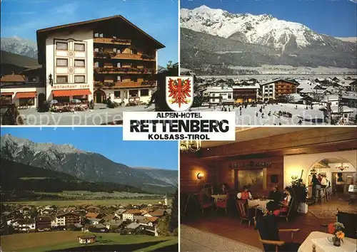 Kolsass Alpenhotel Rettenberg  Kat. Kolsass