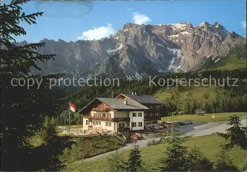 Dienten Hochkoenig Alpengasthof uebergossene Alm  Kat. Dienten am Hochkoenig