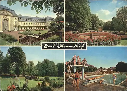 Bad Nenndorf Hotel Esplanade Kurpark Rosengarten Schwimmbad  Kat. Bad Nenndorf