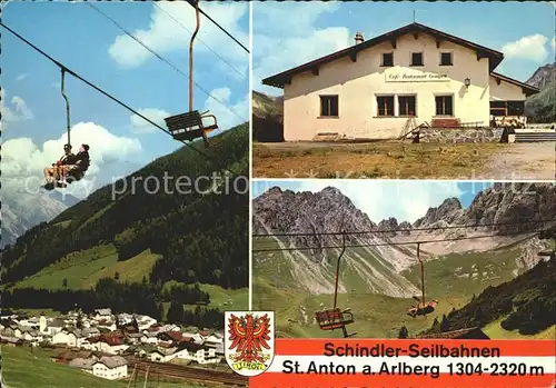 St Anton Arlberg Schindler Seilbahnen  Kat. St. Anton am Arlberg