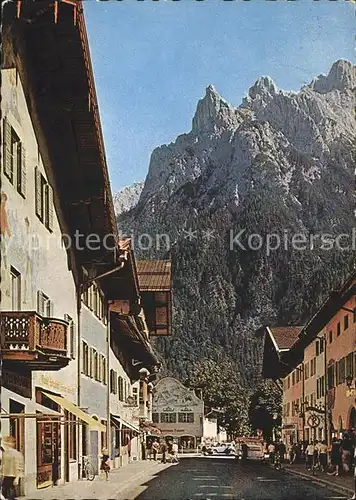 Mittenwald Karwendel Tirol Hochstrasse Viererspitze Kat. Schwaz