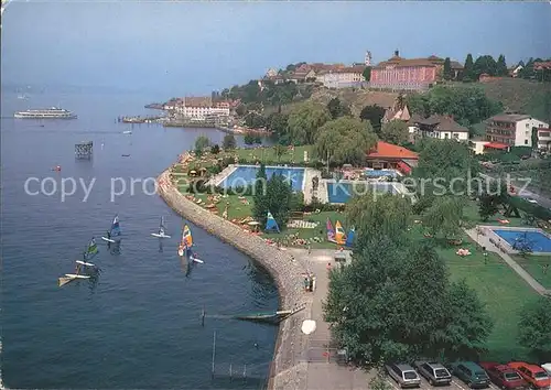 Meersburg Bodensee Freibad  Kat. Meersburg