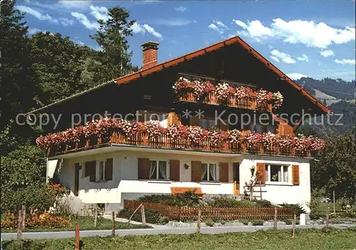 Hittisau Vorarlberg Fremdenheim Waelderhaus  Kat. Hittisau