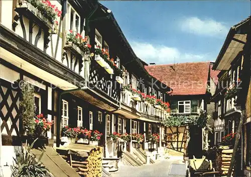 Gengenbach Engelgasse  Kat. Gengenbach Schwarzwald