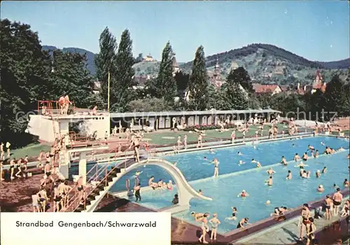Gengenbach Strandbad  Kat. Gengenbach Schwarzwald