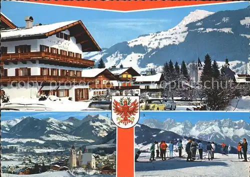 Kitzbuehel Tirol Haus Toni Sailer Kitzbueheler Horn Wilden Kaiser  Kat. Kitzbuehel