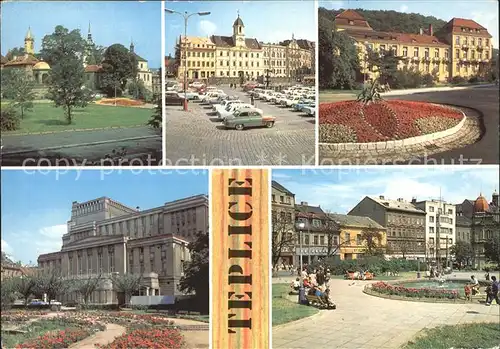 Teplice Lazensky park Marxoxo namesti Kamenne lazne  Kat. Teplice