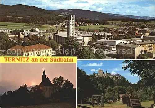 Ternitz Kirche Burg  Kat. Ternitz Schwarzatal