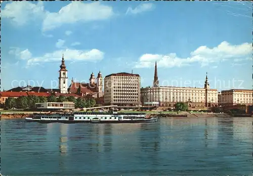 Linz Donau Schiff  Kat. Linz