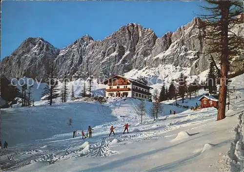 Ramsau Dachstein Steiermark Berghotel Tuerlwand  Kat. Ramsau am Dachstein