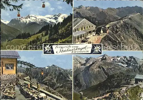 Bad Gastein Berghuette Stubnerkogel Gondelbahn Bergrestaurant Liegeplatz Hohe Tauern  Kat. Bad Gastein