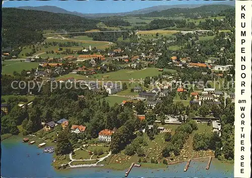 Krumpendorf Woerther See Bade Parkanlagen Kat. Krumpendorf am Woerther See