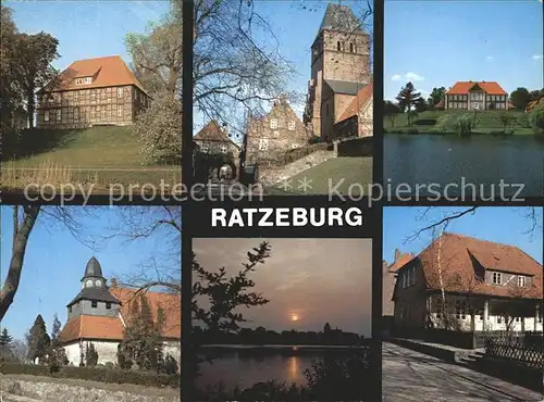 Ratzeburg Paul Weber Haus Dom Steintor Bischofsherberge  Kat. Ratzeburg