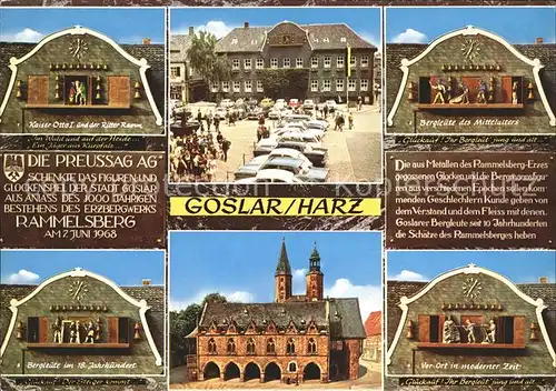Goslar Glockenspiel Marktplatz  Kat. Goslar