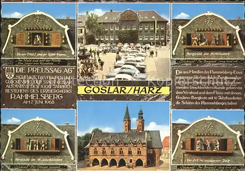 Goslar Glockenspiel Marktplatz  Kat. Goslar