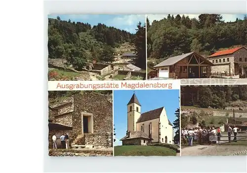 Magdalensberg Ausgrabungsstaette Kat. Magdalensberg