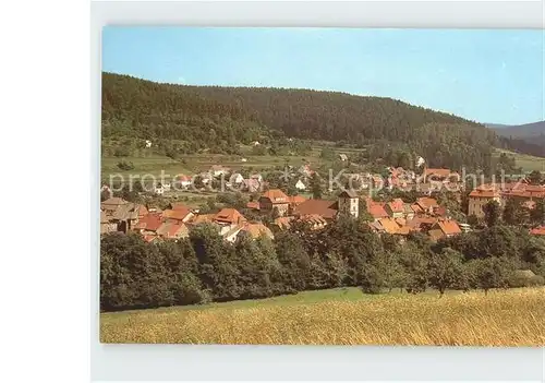Schwarza Thueringer Wald Stadt Kat. Schwarza Suhl