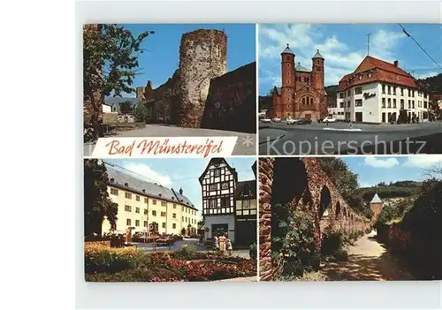 Bad Muenstereifel Stadt Burg Kat. Bad Muenstereifel