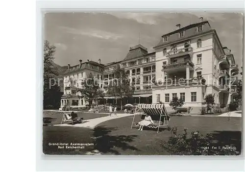 Bad Reichenhall Grand  Hotel Axelmannstein Kat. Bad Reichenhall