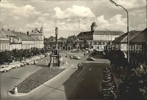 Podebrady Koenig Georg Platz Kat. Bad Podiebrad