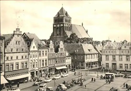 Greifswald Mecklenburg Vorpommern Marktplatz Kat. Greifswald