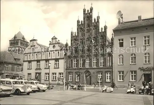 Greifswald Mecklenburg Vorpommern Platz der Freundschaft Kat. Greifswald