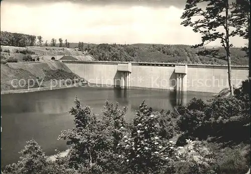 Rappbodetalsperre bei Wendefurt Kat. Hasselfelde