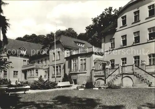 Bad Berka Sanatorium Diabets Abteilung Kat. Bad Berka