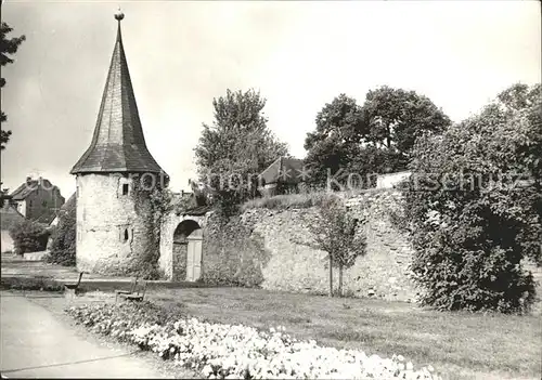 Soemmerda Stadtmauer Kat. Soemmerda