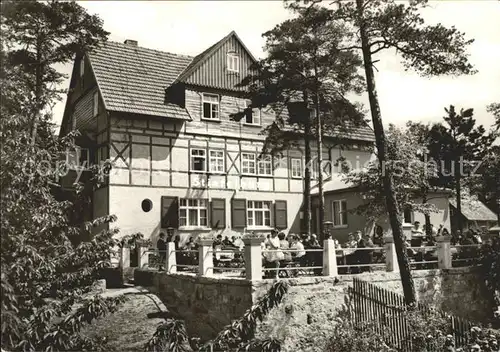 Weimar Thueringen Stiefelburg Gartenterrasse Kat. Weimar