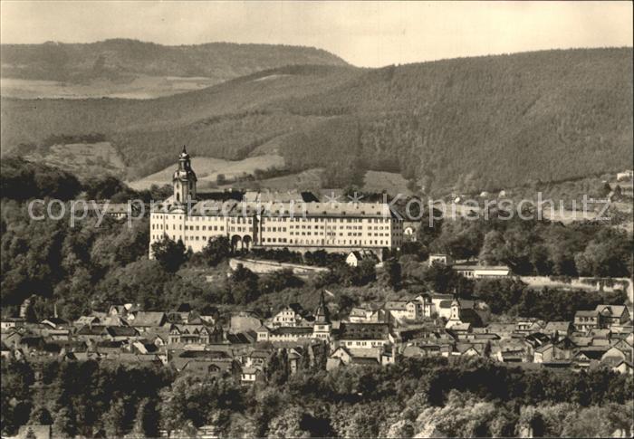 Rudolstadt Markt mit Schloss Heidecksburg Kat. Rudolstadt Nr. kv61496