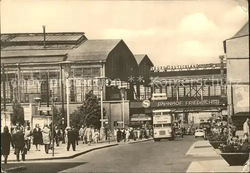 Berlin Bahnhof Friedrichstrasse Kat. Berlin