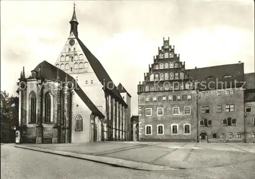 Freiberg Sachsen Dom mit Bergbaumuseum / Freiberg /Mittelsachsen LKR